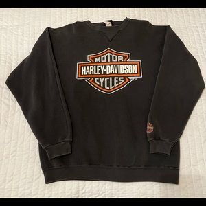 Large vintage Harley Davidson sweater
